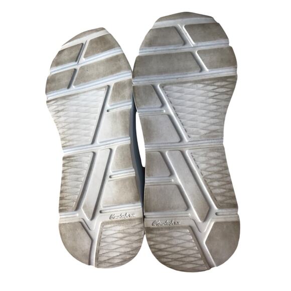 P448 Chunky Leia Silver and Gold Metallic Suede and Mesh Sneakers size 39 - Picture 7 of 14